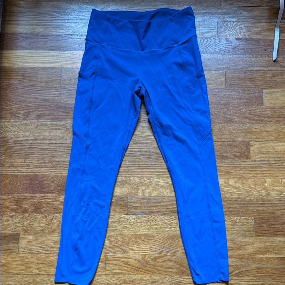 Bright Blue Active Leggings